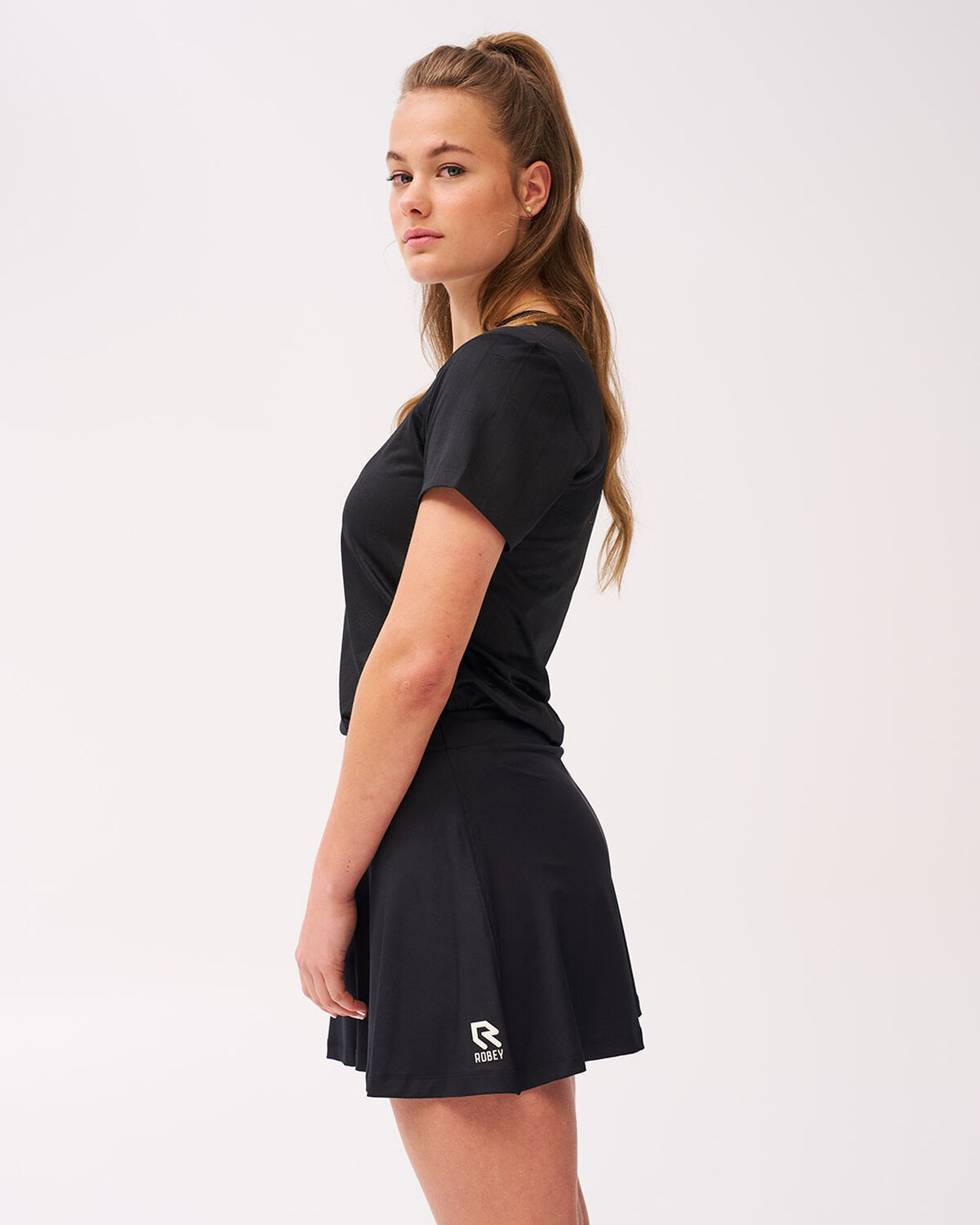Tennis Rally Skirt Women's, Black, hi-res
