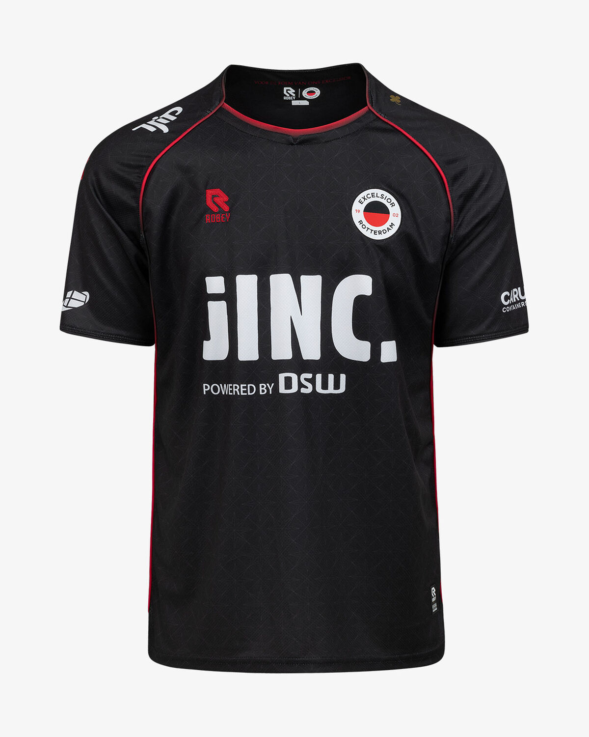 Excelsior Rotterdam Home Shirt 25/26, Black/Red, hi-res