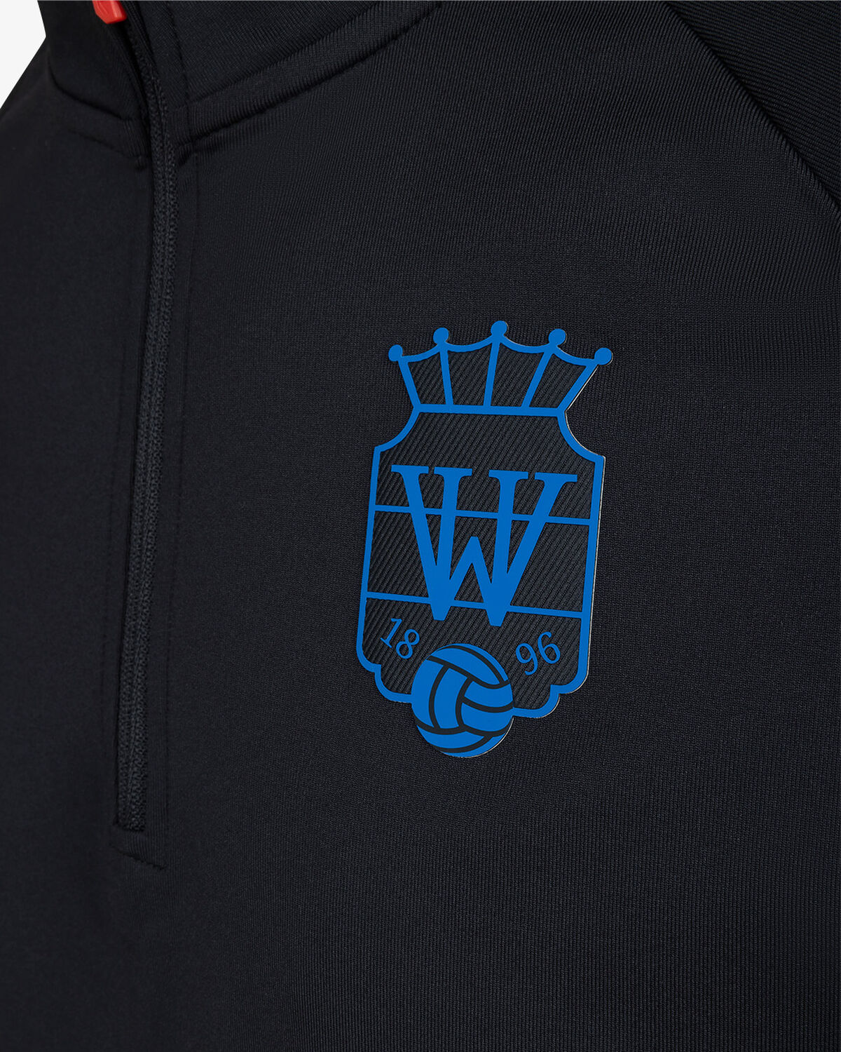 Willem II Training Top 24/25, Black, hi-res