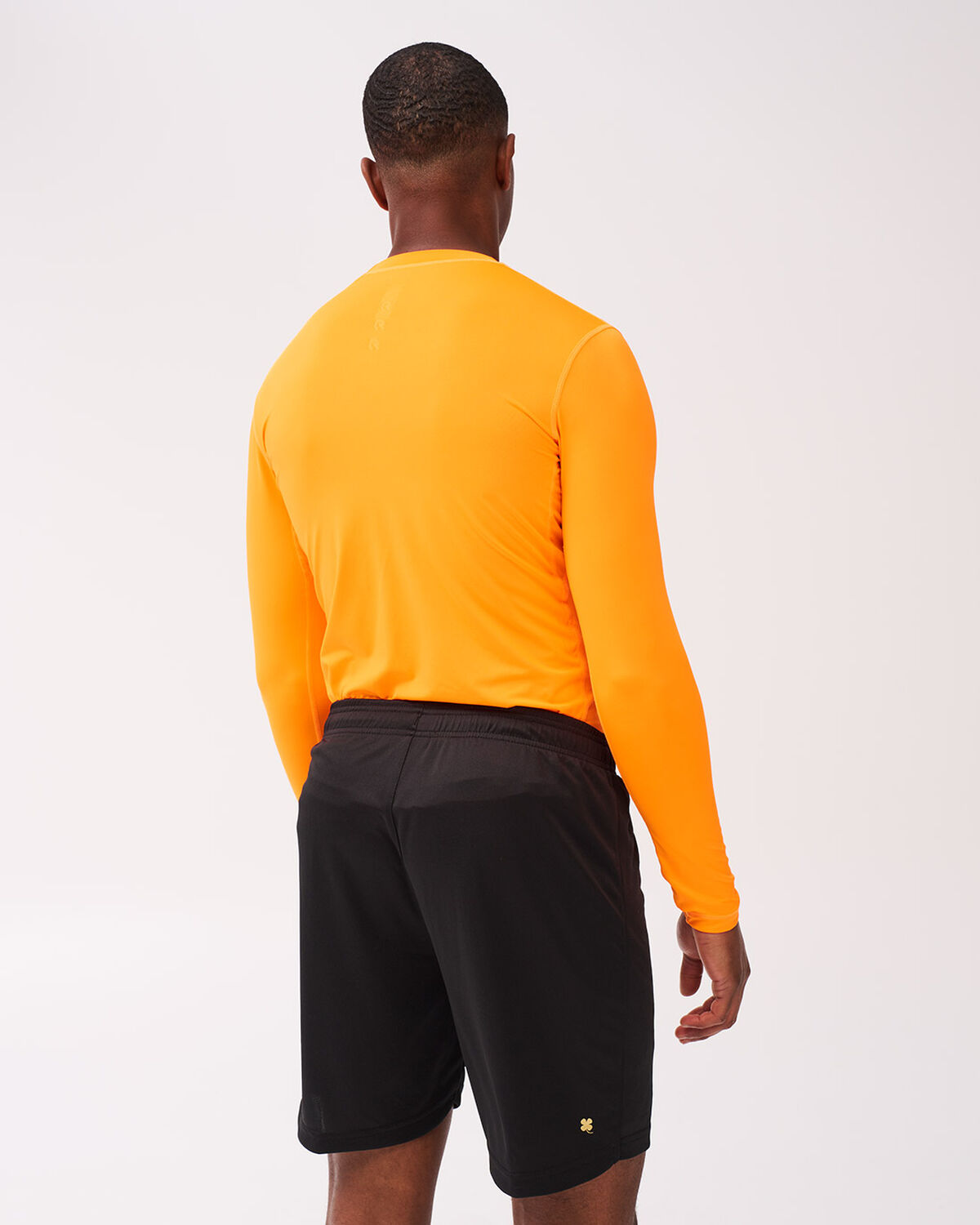 Baselayer Shirt, Neon Orange, hi-res