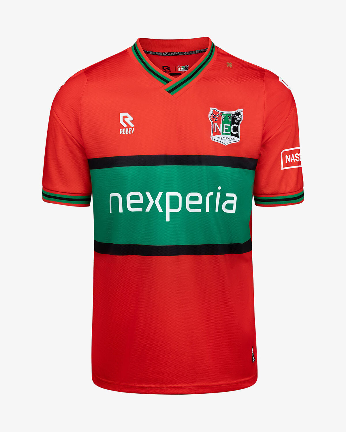 N.E.C. Thuisshirt 24/25, Red/Green/Black, hi-res