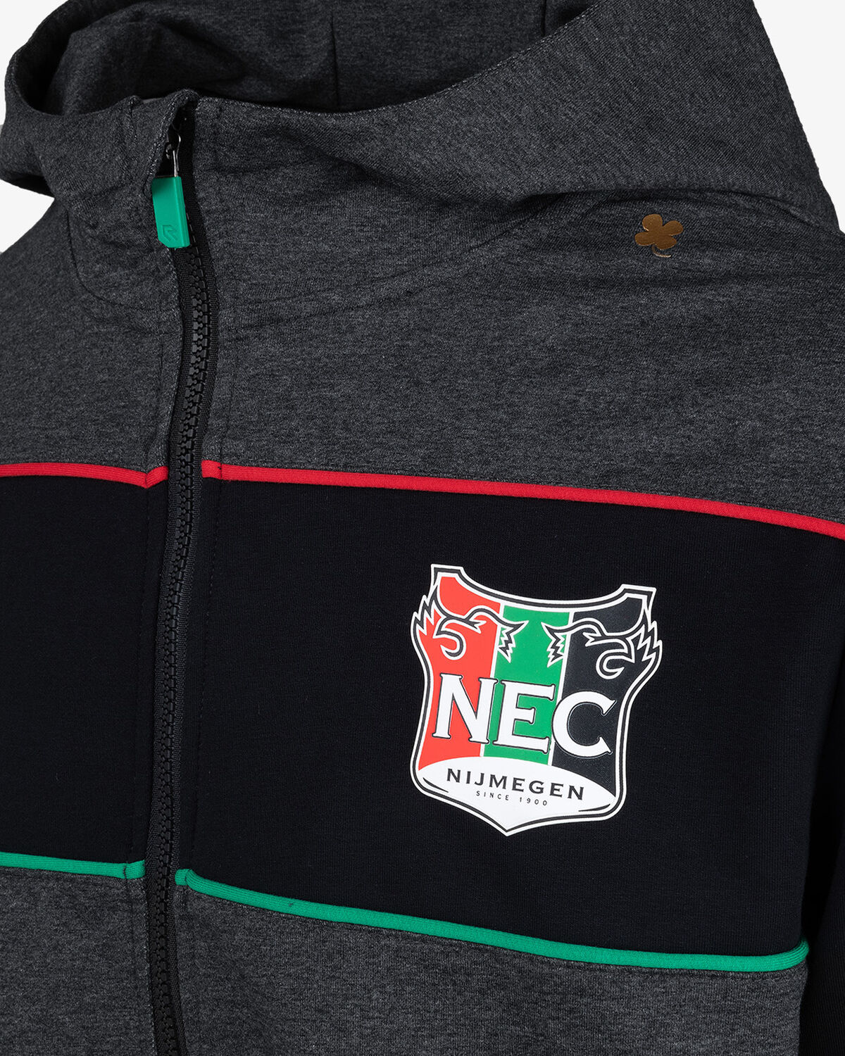N.E.C. Presentation Hoodie 23/24, Dark Grey, hi-res