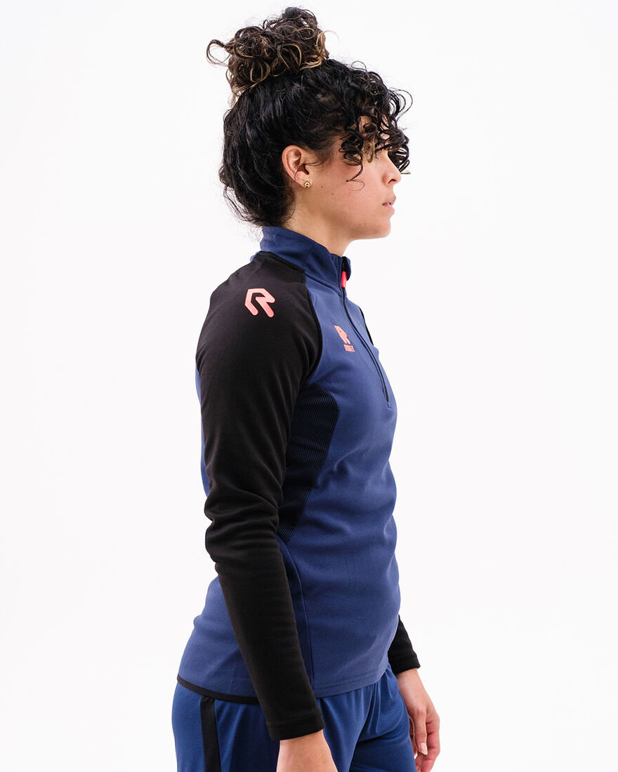 Women's Forward Jacket Half-Zip, Insignia Blue, hi-res