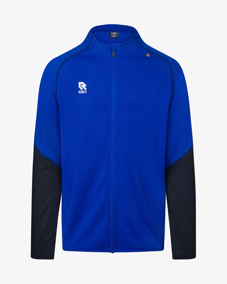 Performance Full-Zip Jacket, Royal Blue/Black, hi-res
