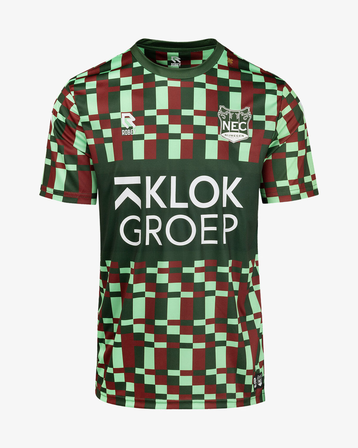 N.E.C. Warm Up Shirt 23/24, Dark Green, hi-res
