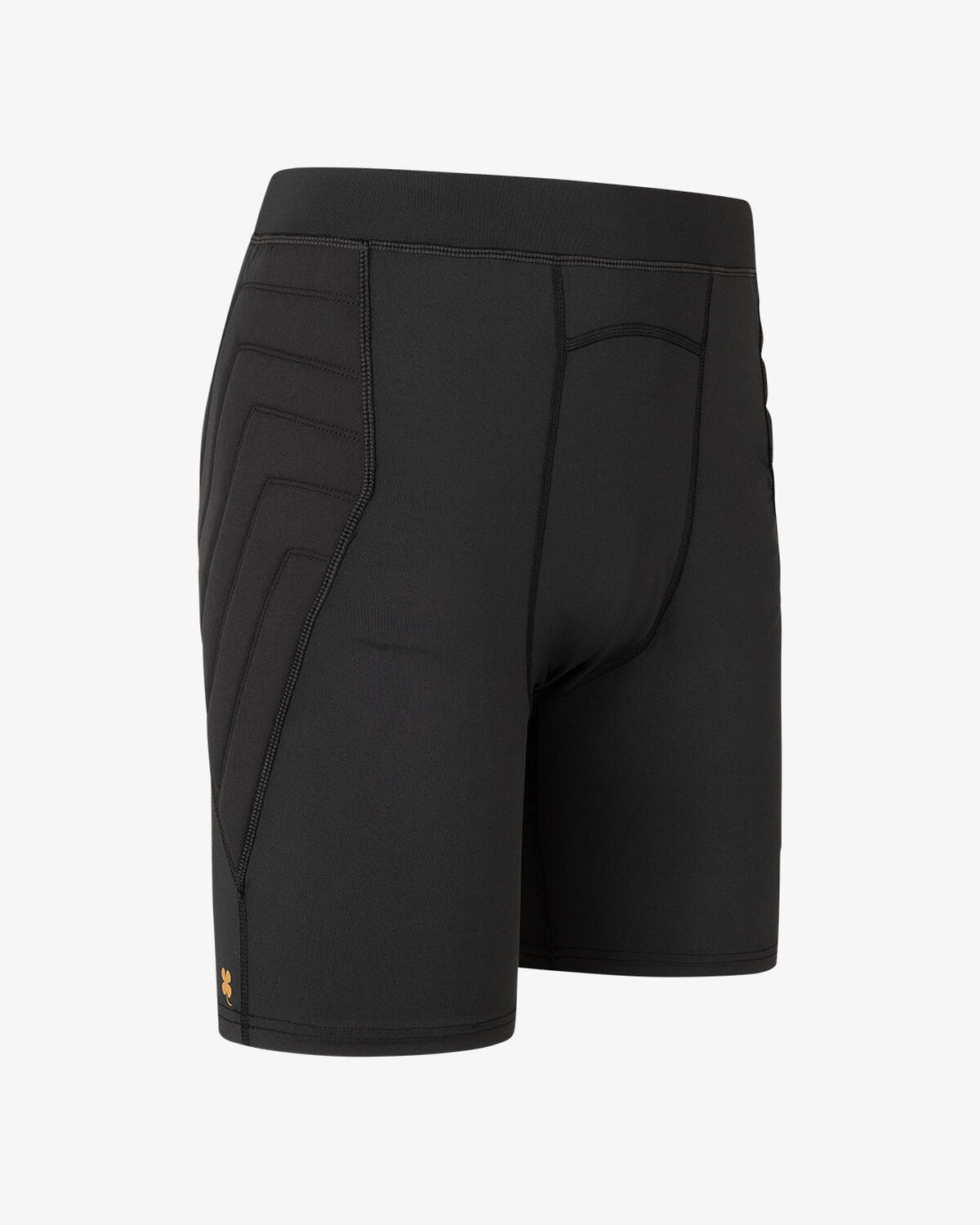 Patron Goalkeeper Padded Baselayer Short, Black, hi-res