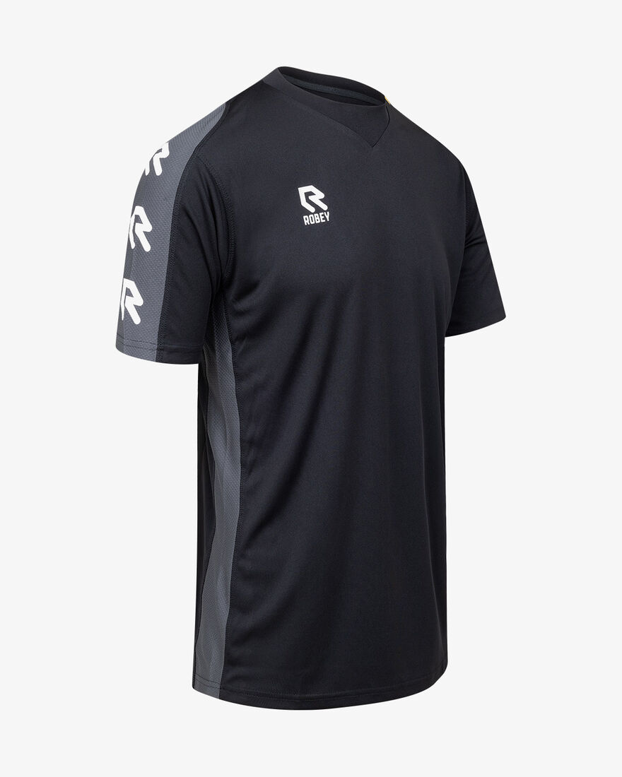 Performance Shirt, Black/Grey, hi-res