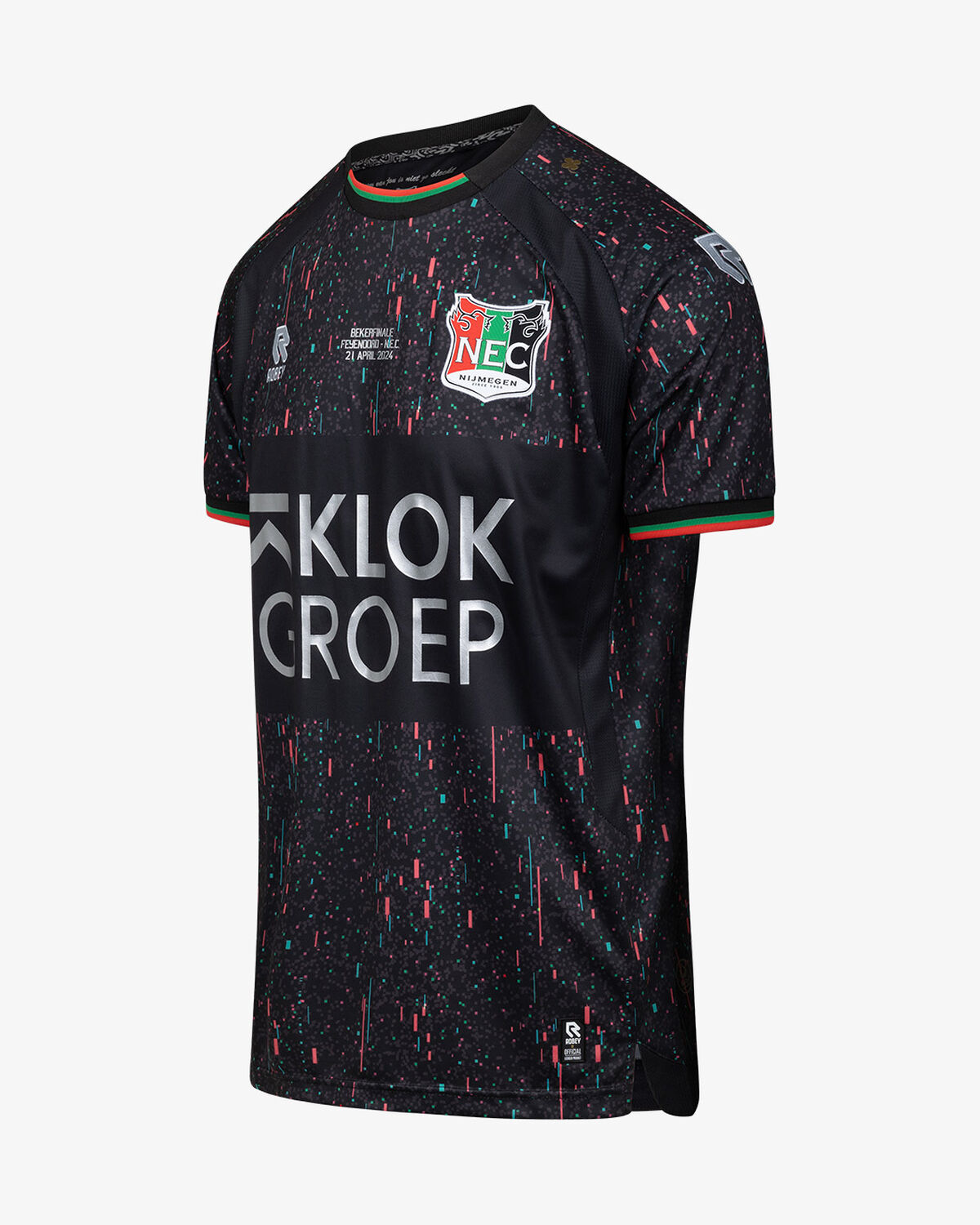 N.E.C. Bekerfinaleshirt, Black, hi-res