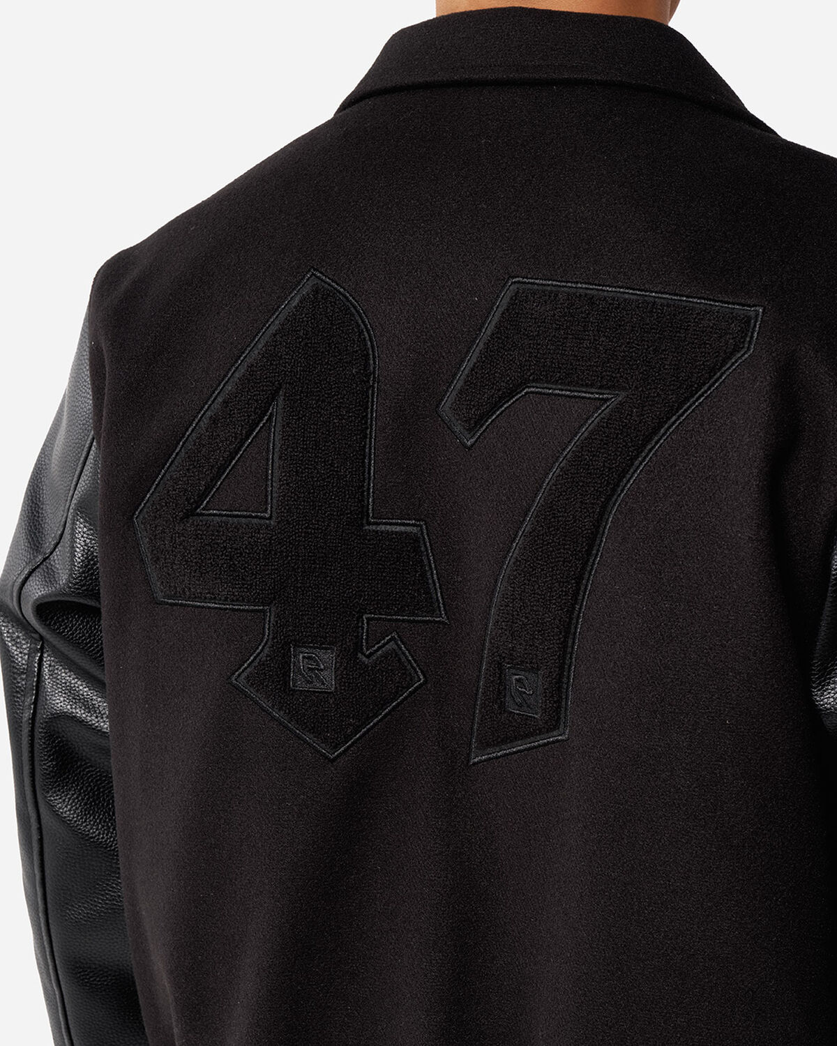 Robey Varsity Jacket, Black, hi-res