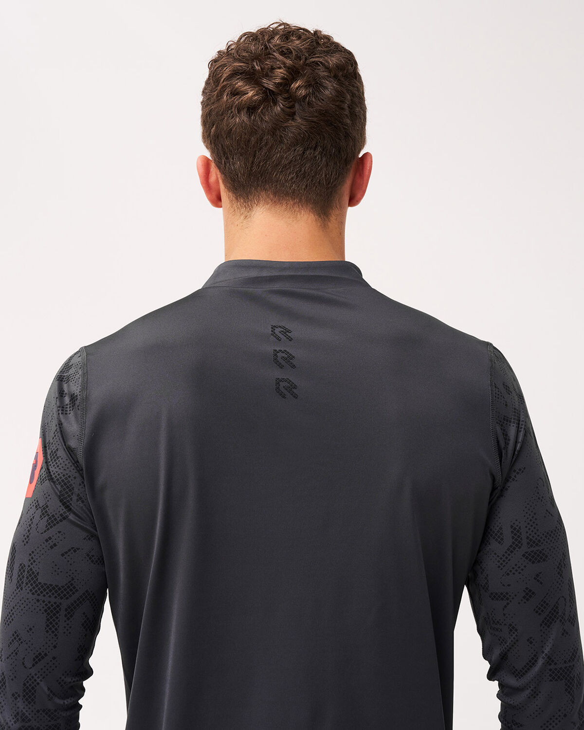 Progress Gym Track Top Half-Zip, Phantom Grey, hi-res