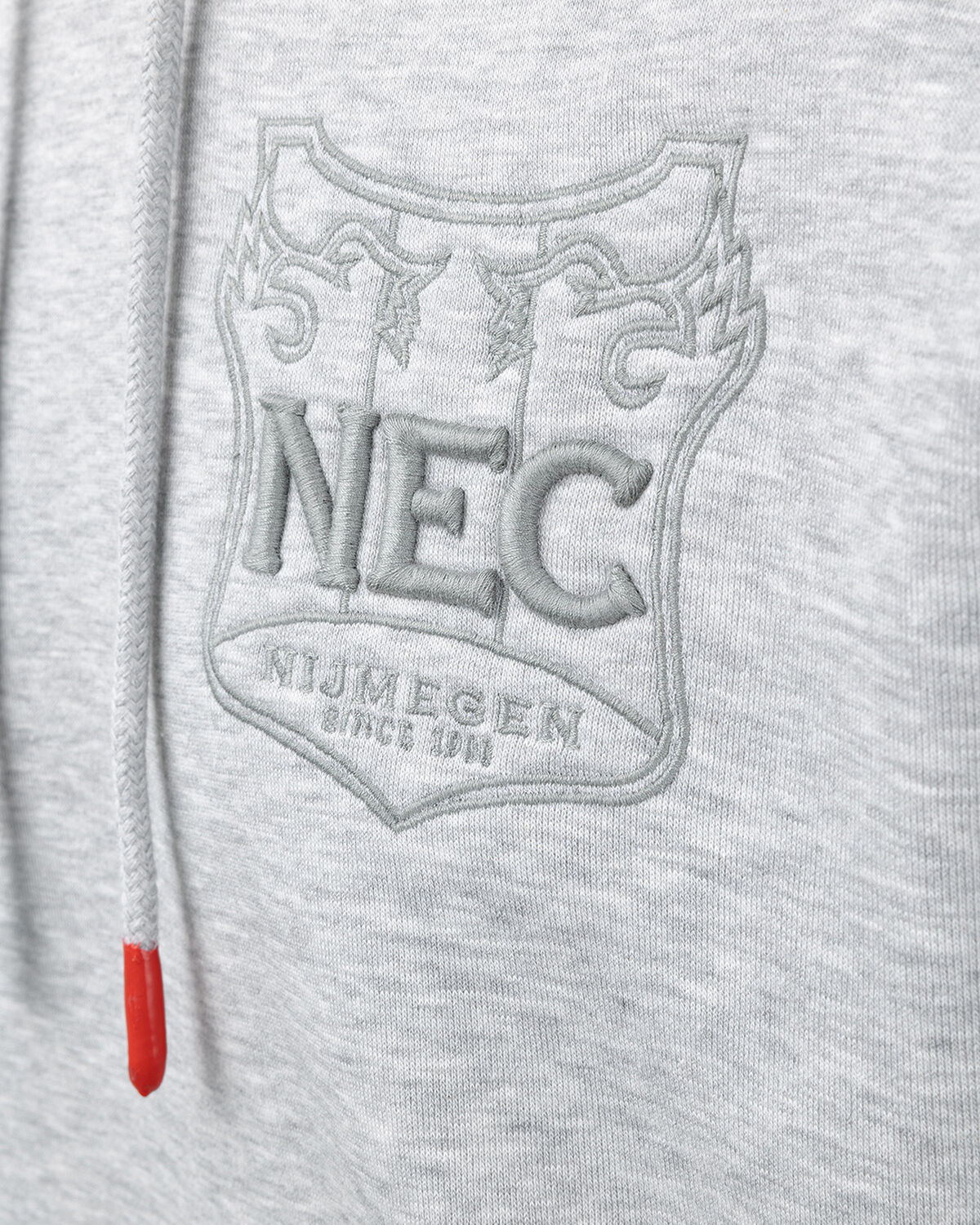 N.E.C. Hoodie, Grey Melange, hi-res