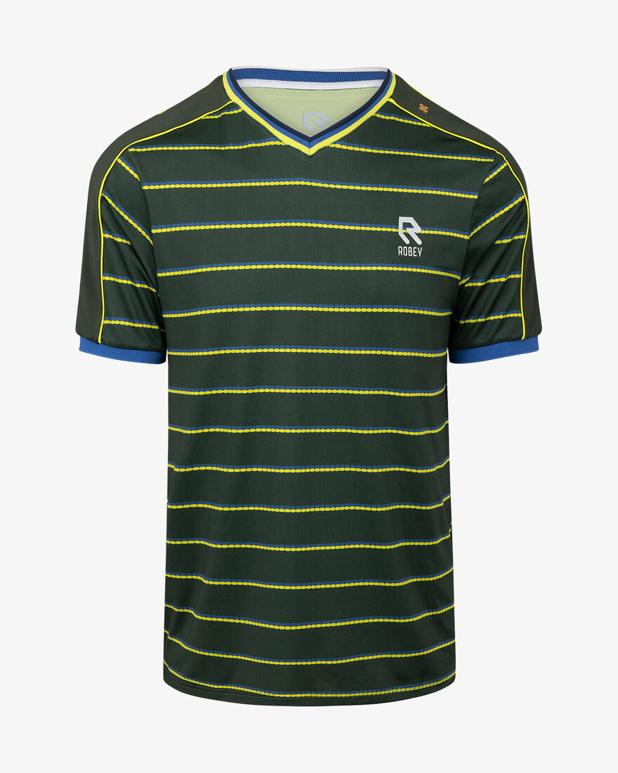 Tennis Zero T-shirt V-Neck, Classic Green, hi-res