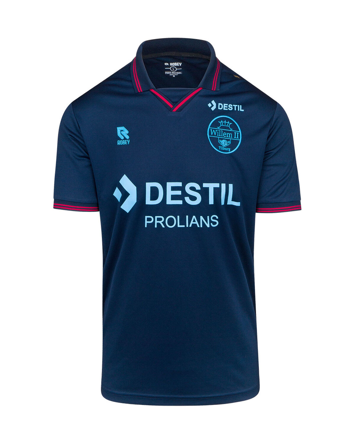 Willem II Match Shirt 20/21 SS, Navy, hi-res