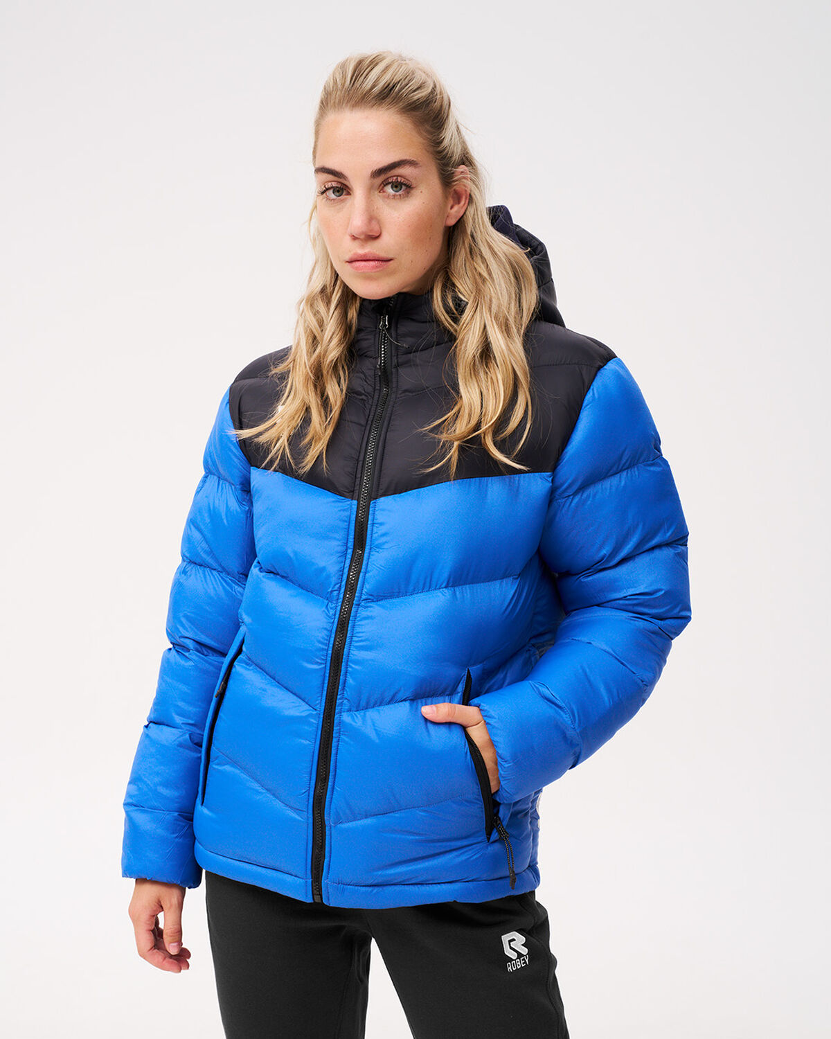 Performance Padded Jacket, Royal Blue/Black, hi-res