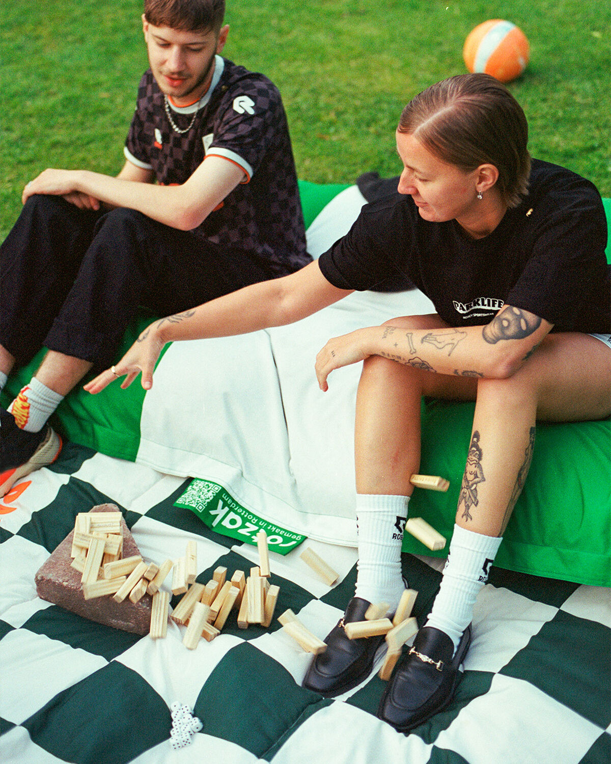 Parklife Tee, Black, hi-res