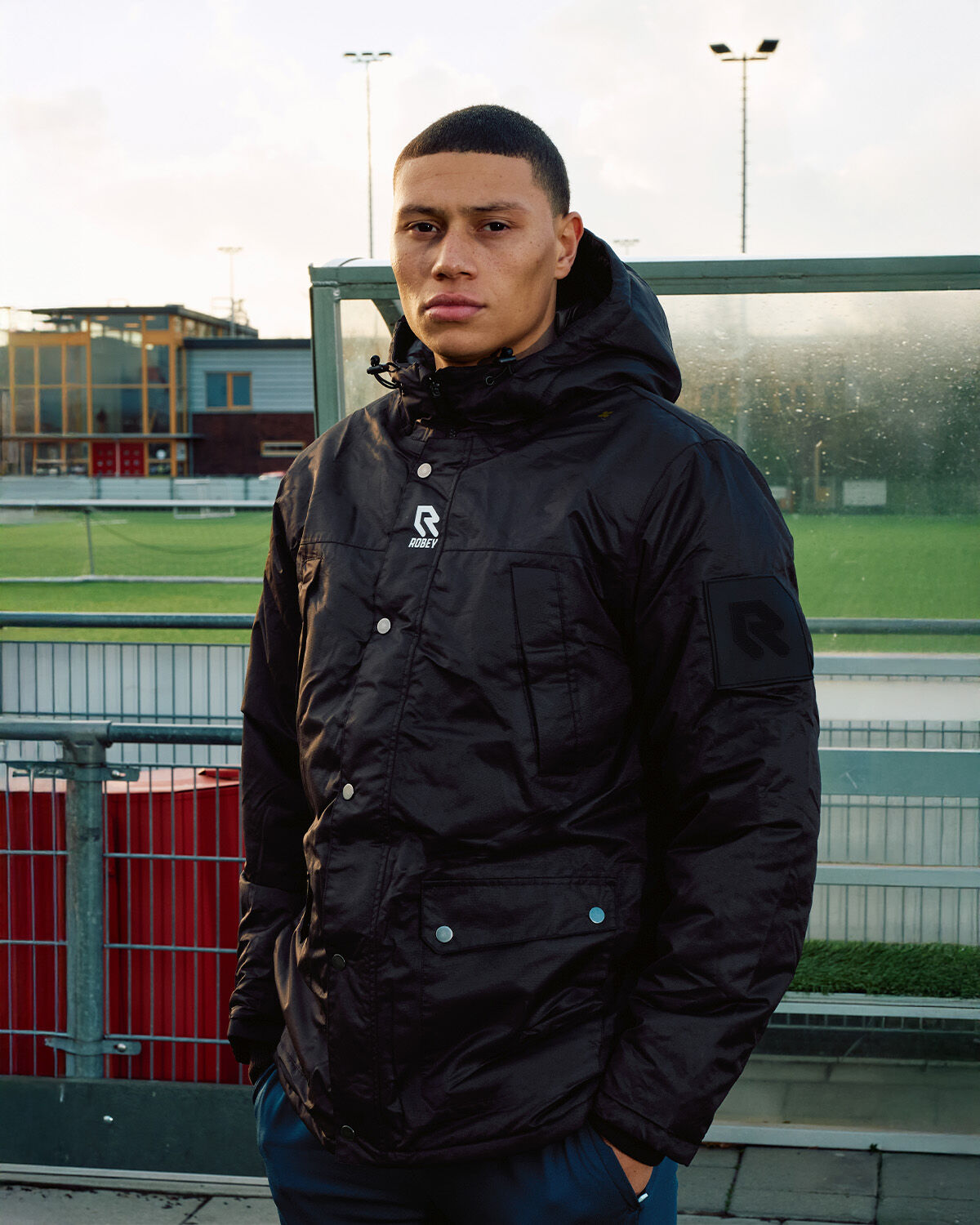 Crossbar Parka, Black, hi-res