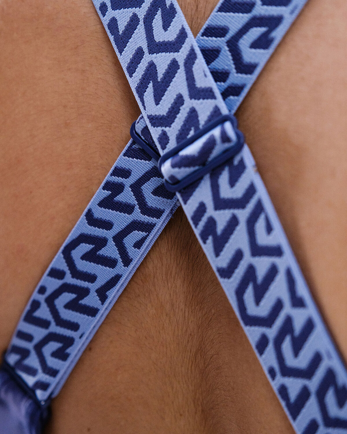 Women's Gym Sportsbra, De Nimes Blue, hi-res