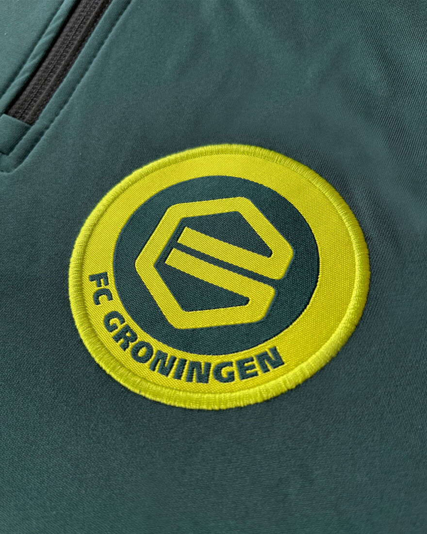 FC Groningen Playmaker Half Zip Sweater 22/23, Dark Green, hi-res