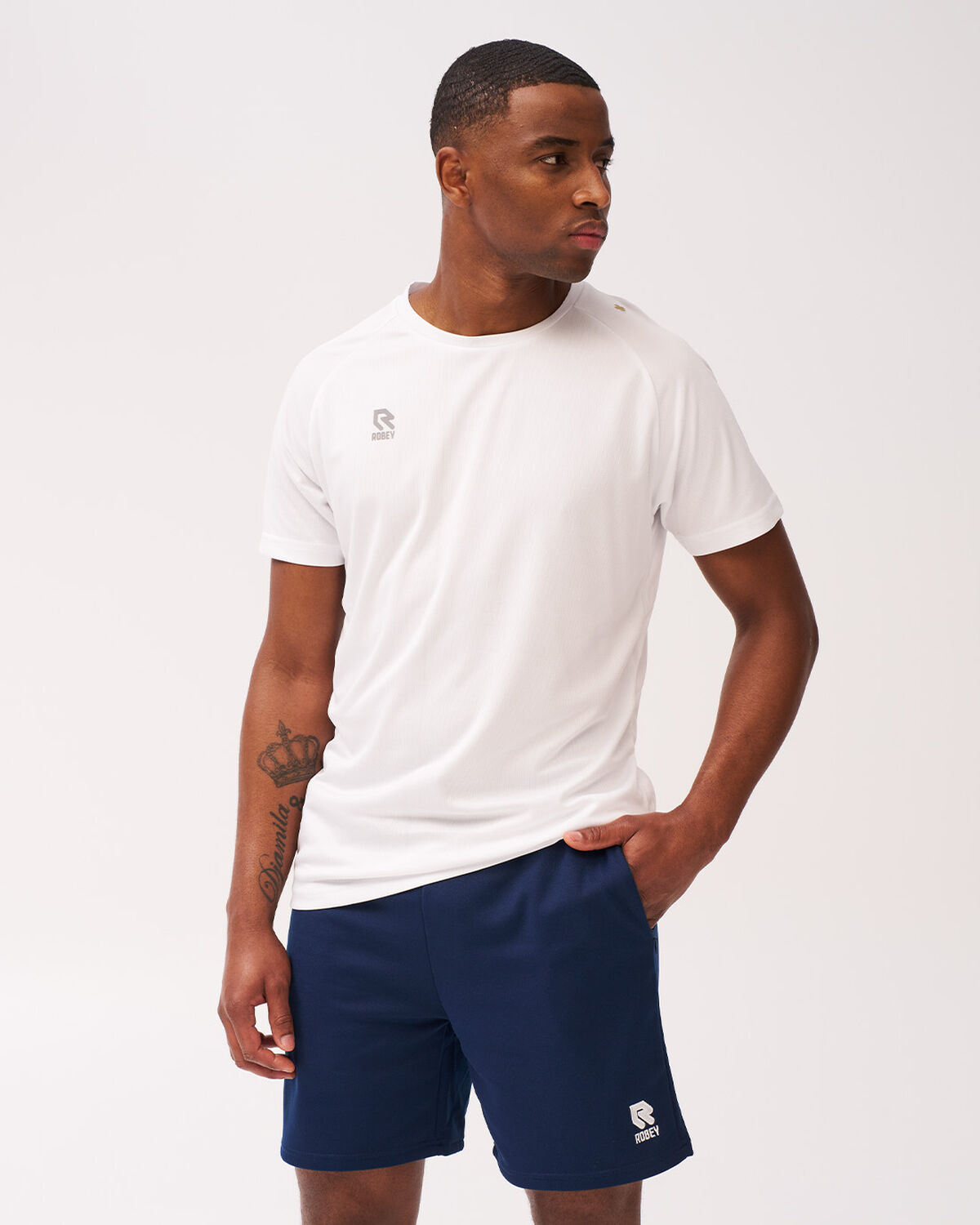 Gym Shirt, White, hi-res