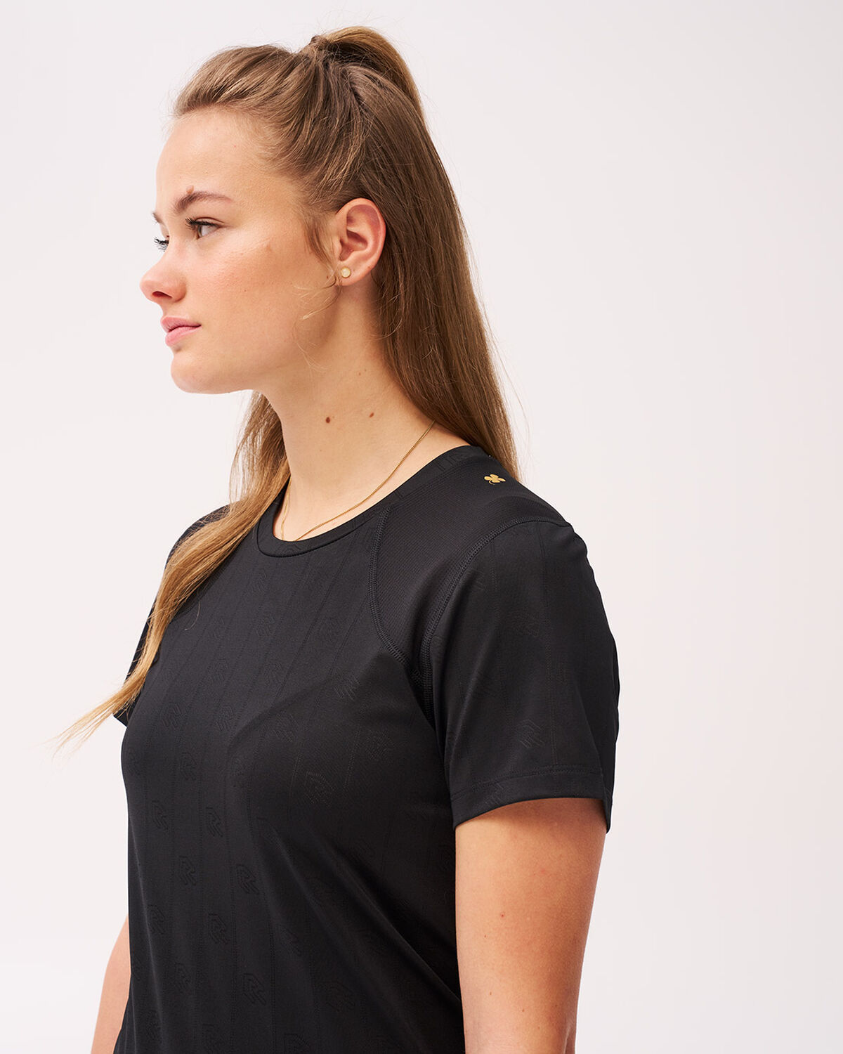 Tennis Ace Tee Women's, Black, hi-res