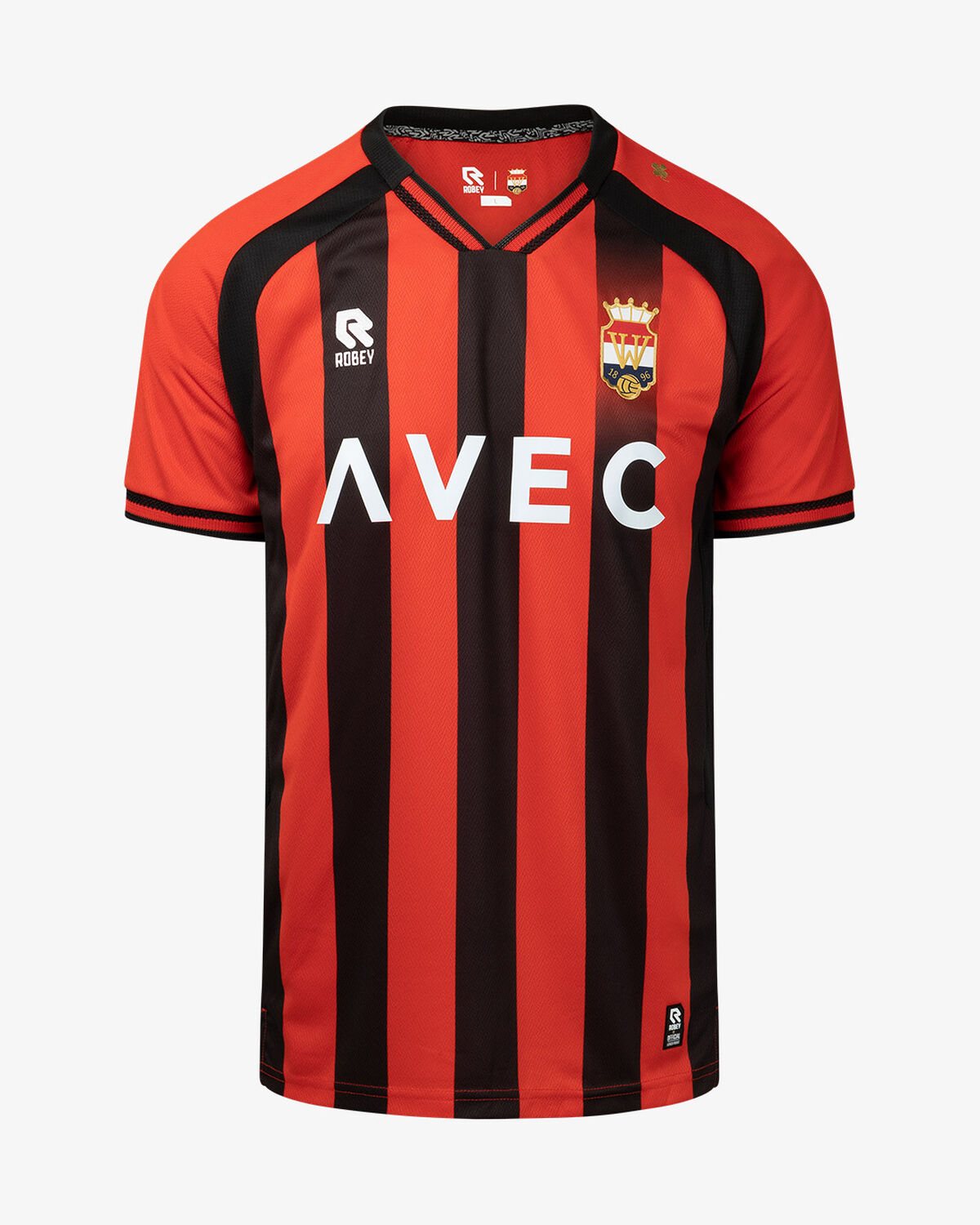 Willem II Away Shirt 23/24, Red/Black, hi-res