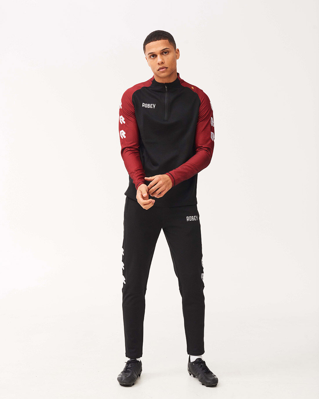 Tracksuit black 2025 and red