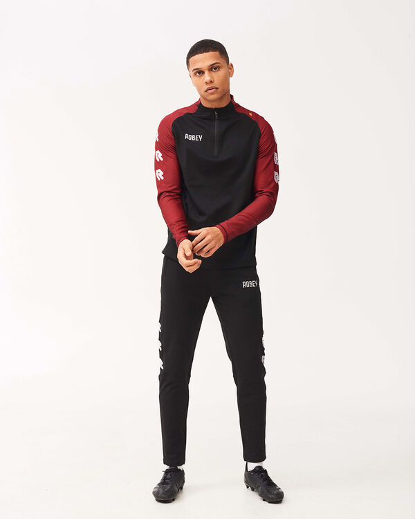 Robey Performance Tracksuit Black/Red