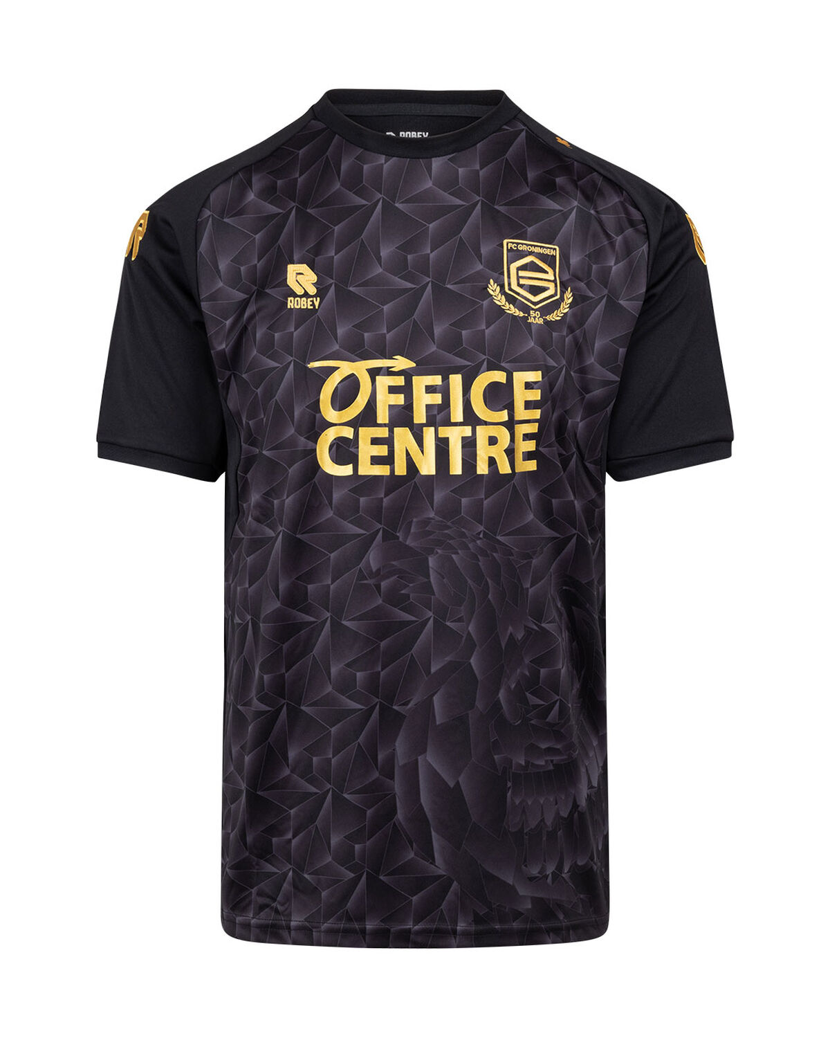 FC Groningen Performance Shirt 21/22, Black/Yellow, hi-res