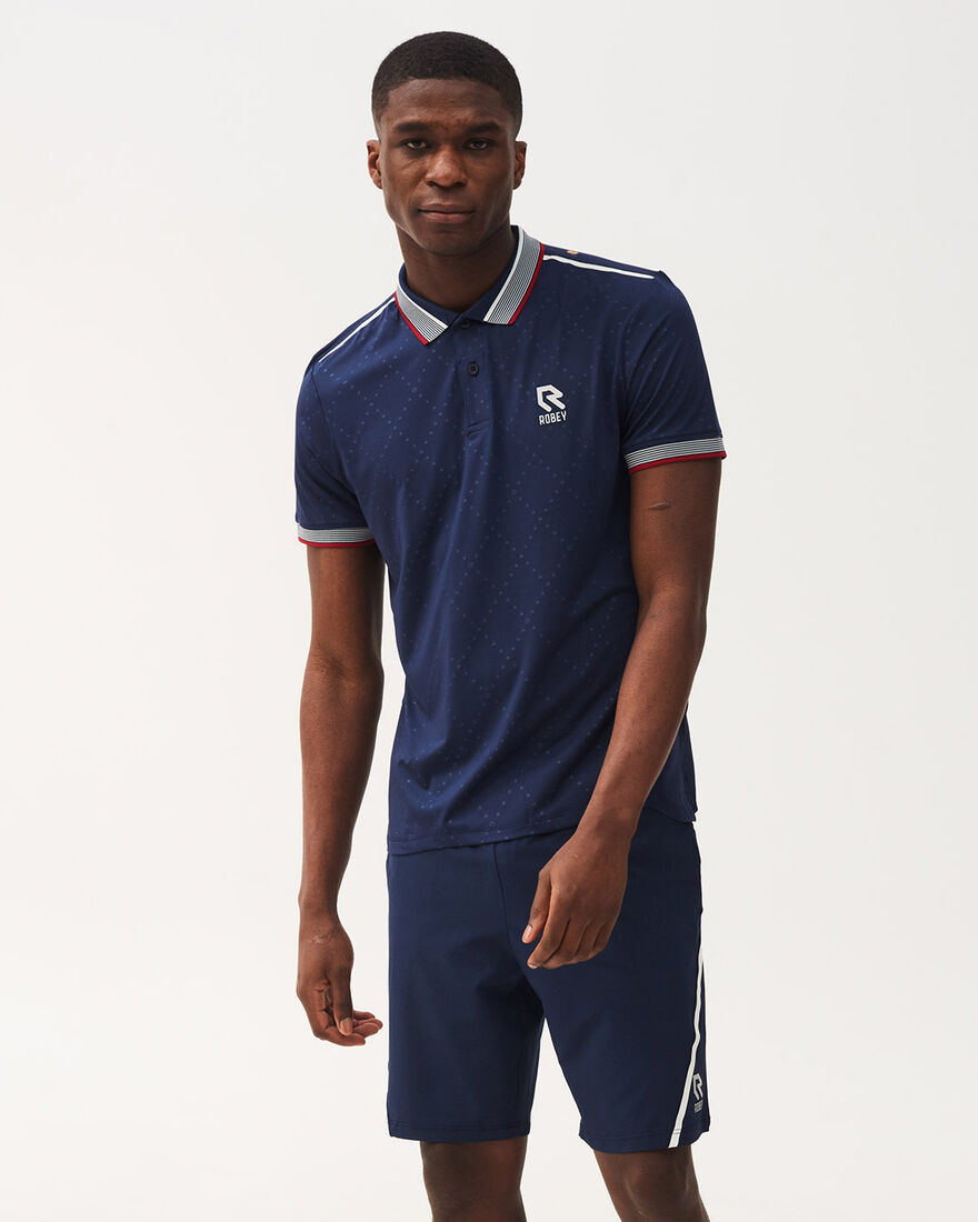 Tennis Poach Polo, Match Navy, hi-res