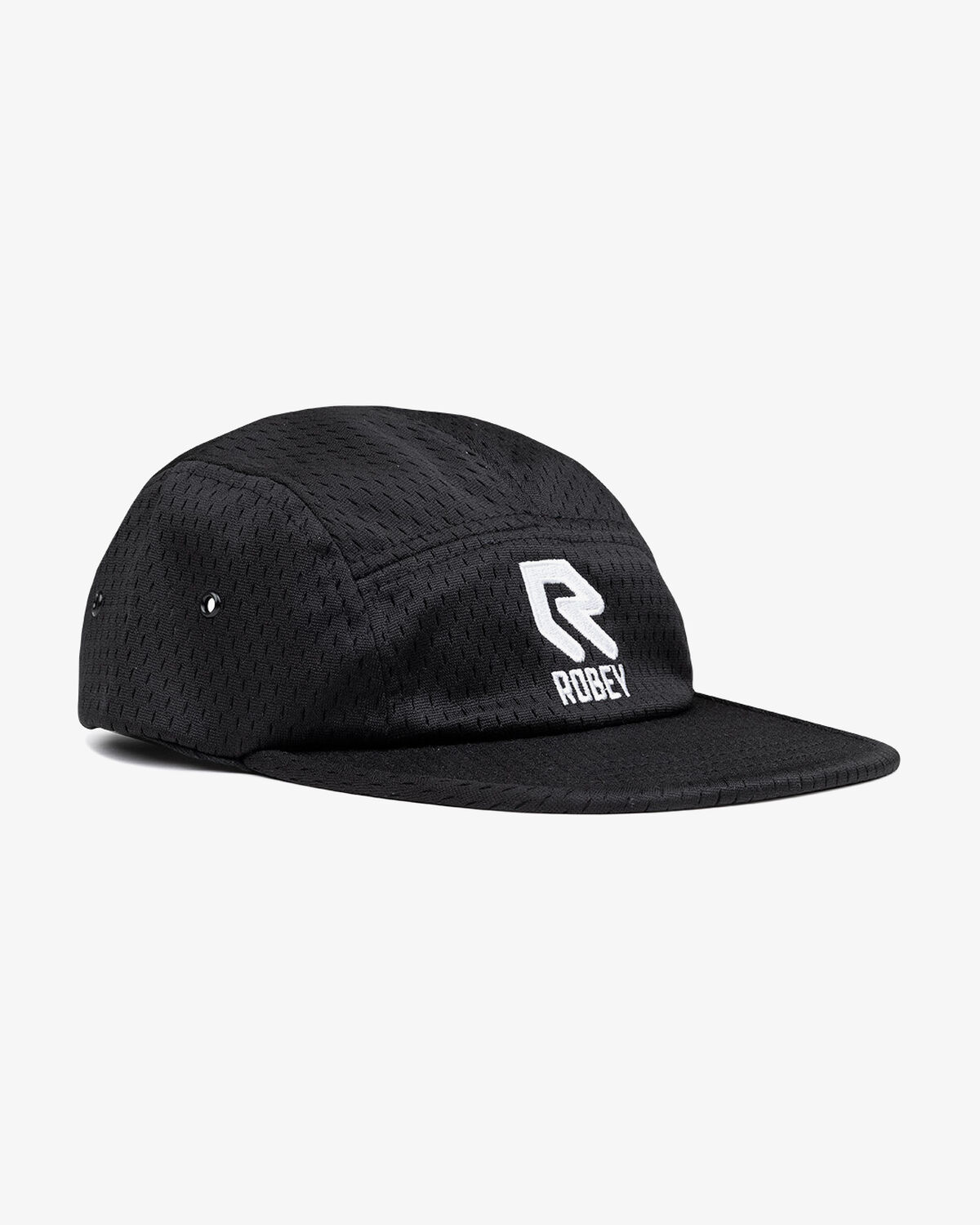 5 Panel Cap Mesh, Black, hi-res