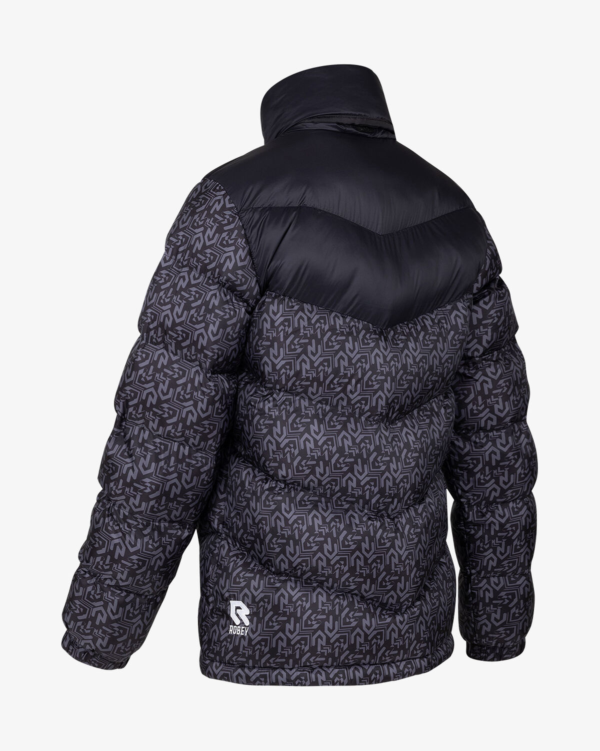 Women's Performance Padded Jacket, Black/Grey, hi-res