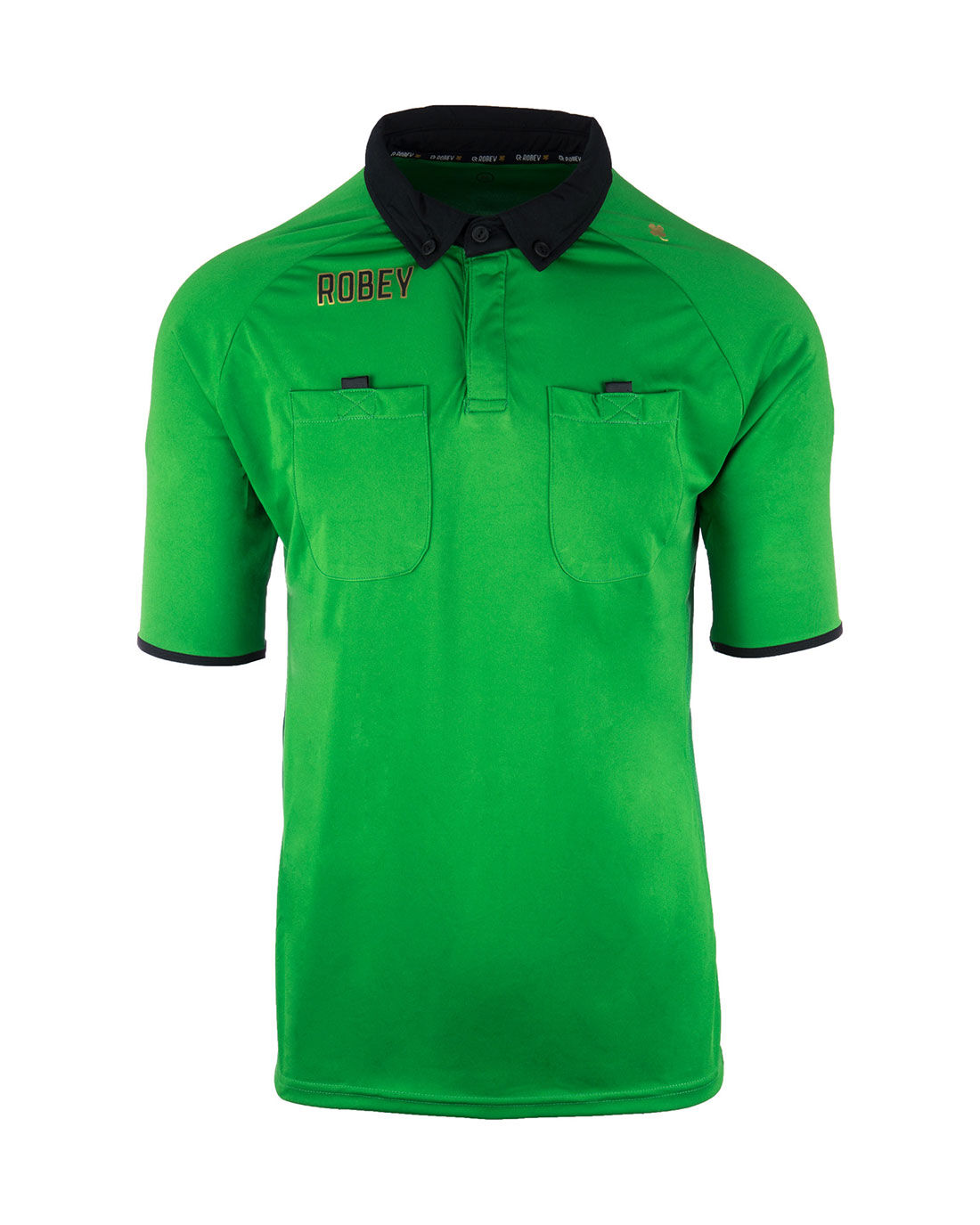 green referee shirt
