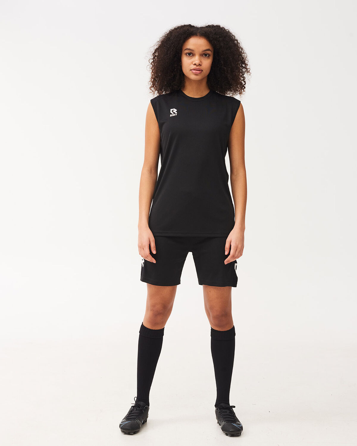 Performance Sleeveless Shirt, Black, hi-res
