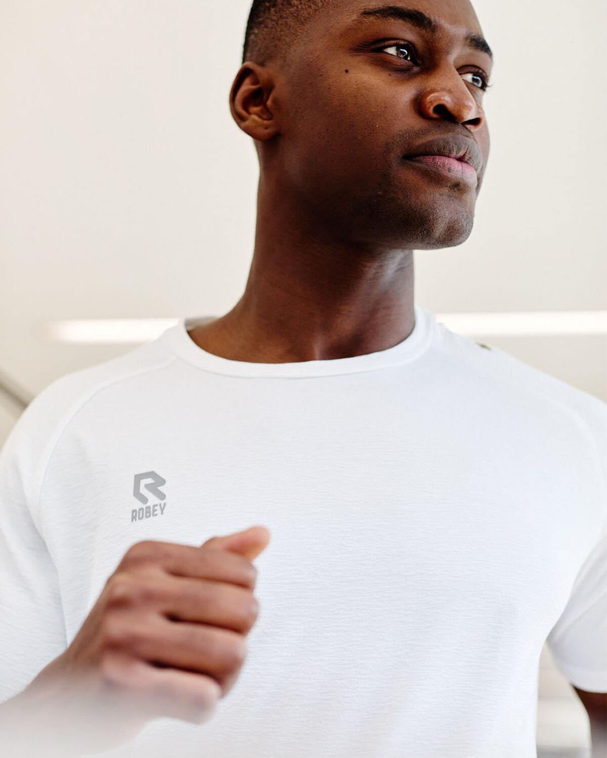 Gym Shirt, White, hi-res