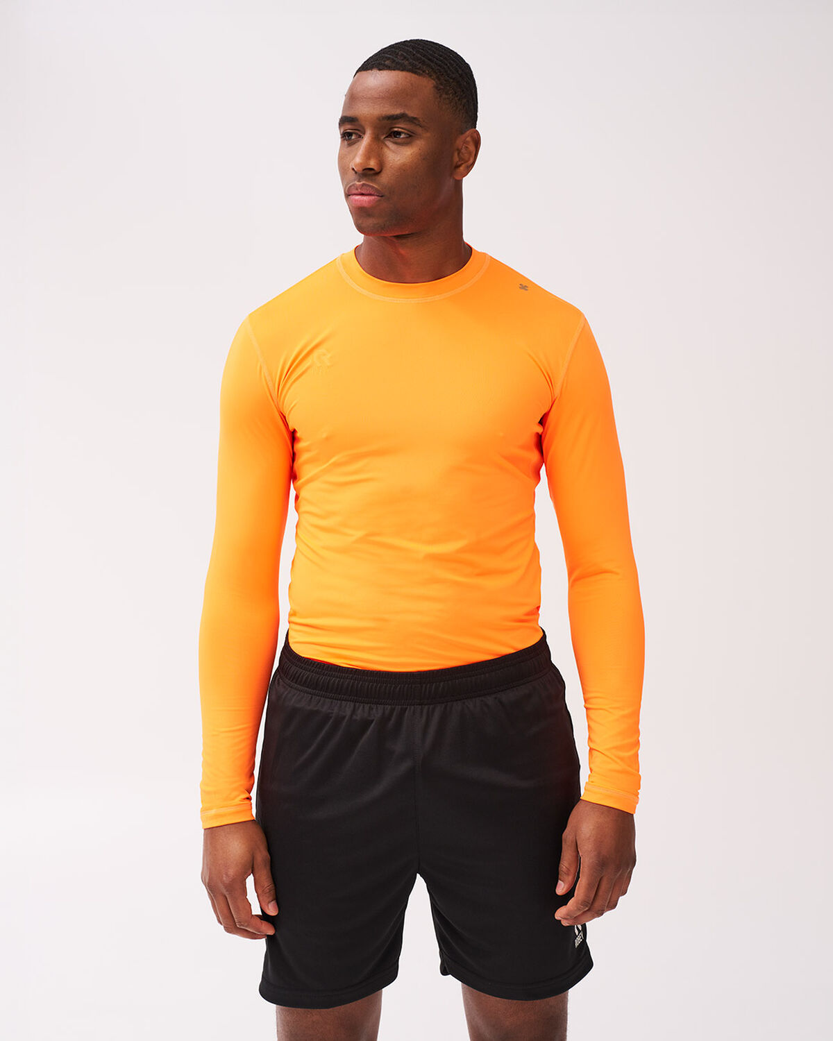 Baselayer Shirt, Neon Orange, hi-res