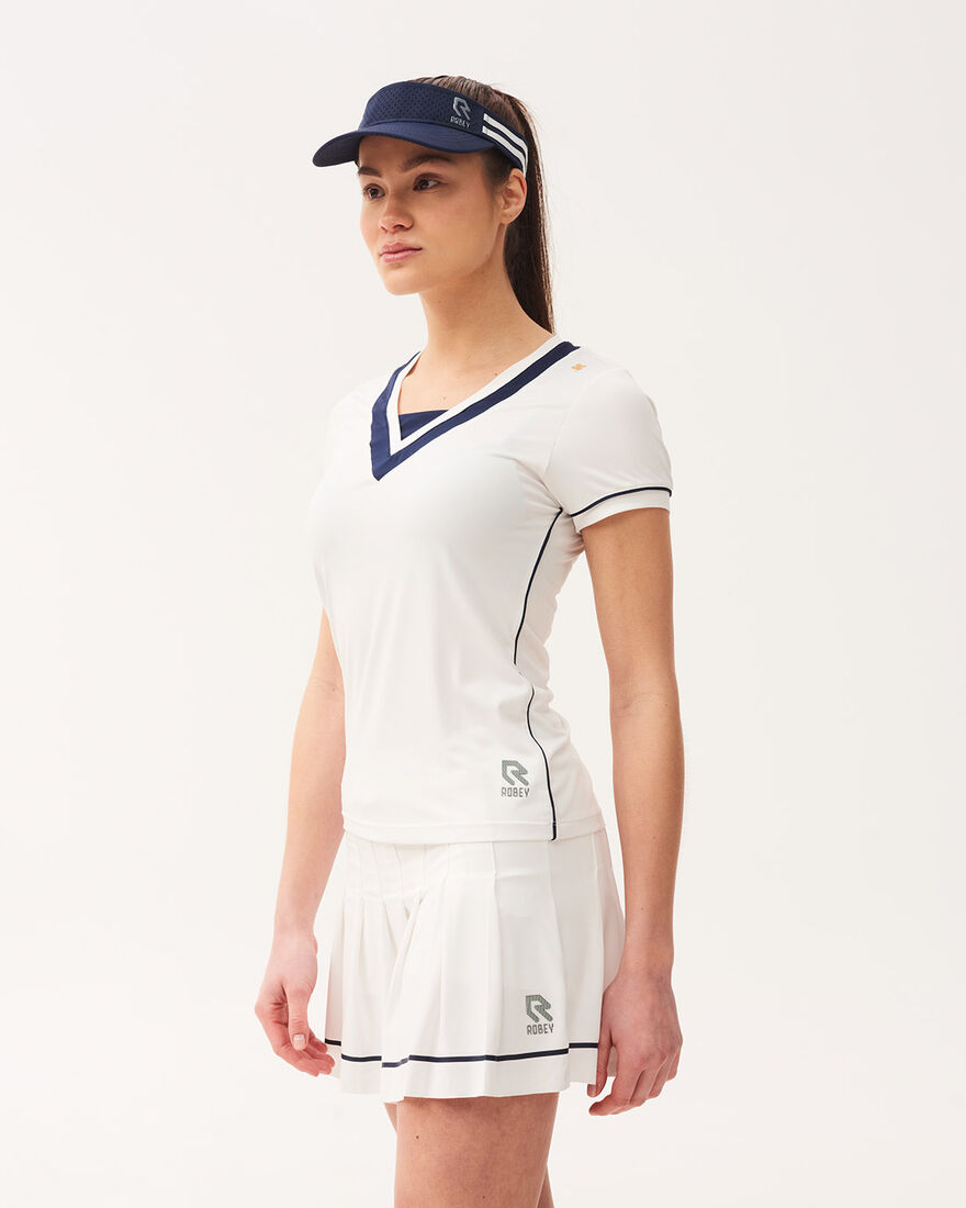 Tennis Match T-Shirt, Racket White, hi-res