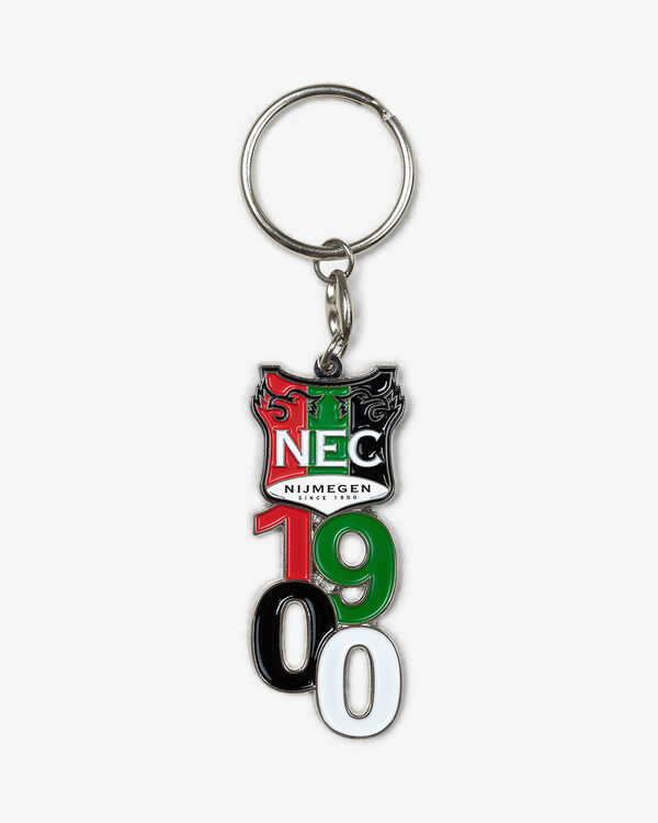 N.E.C. Sleutelhanger Metaal Est. 1900