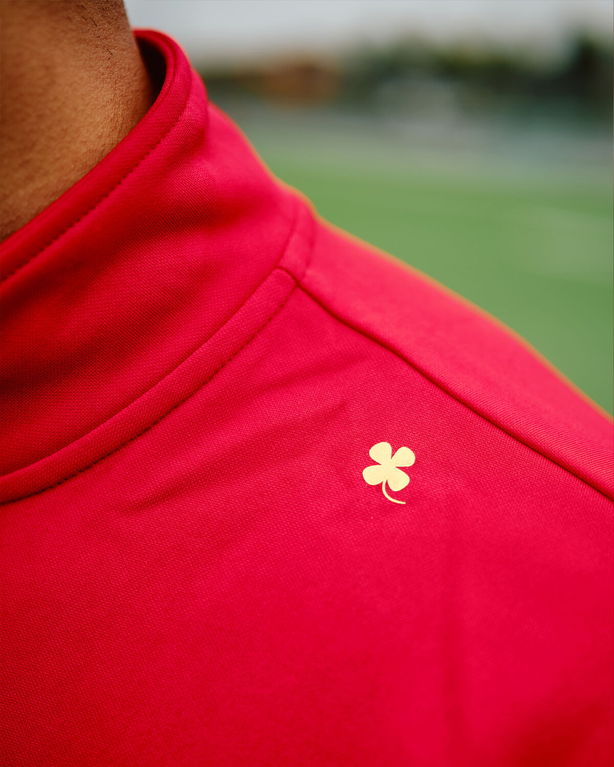 Crossbar Full-Zip Top, Red, hi-res