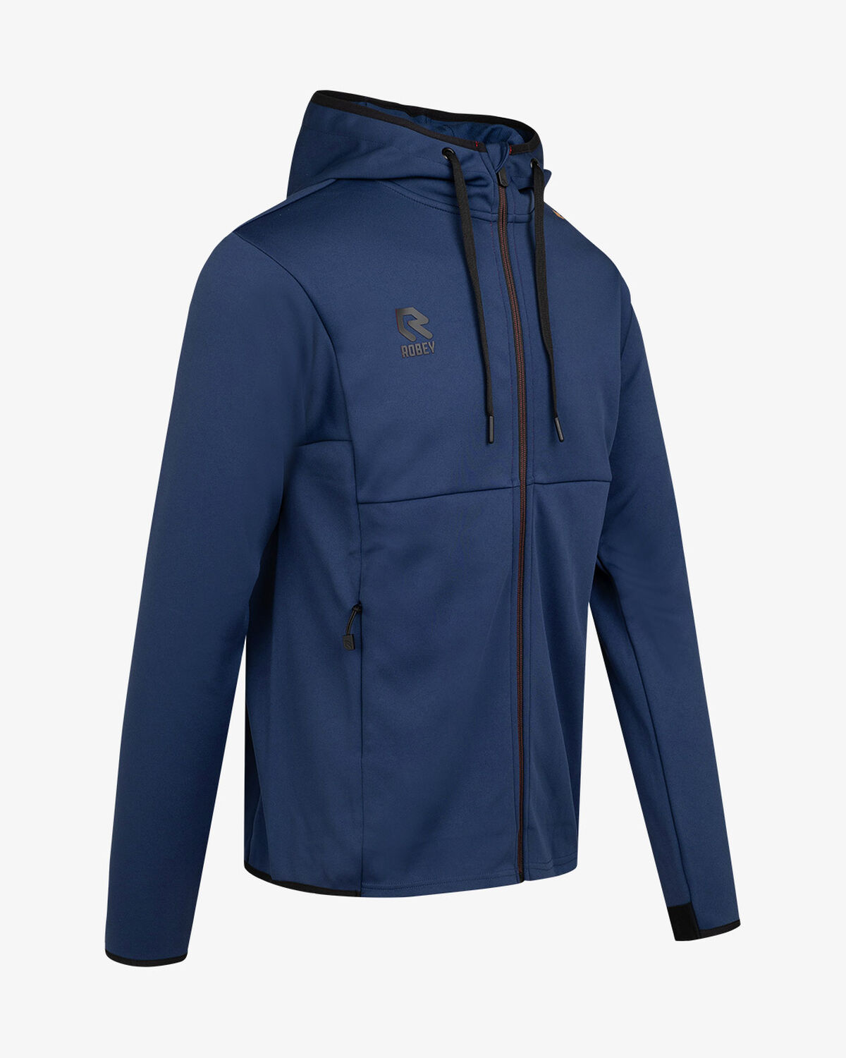 Off Pitch Scuba Full-Zip Hoodie, Navy, hi-res