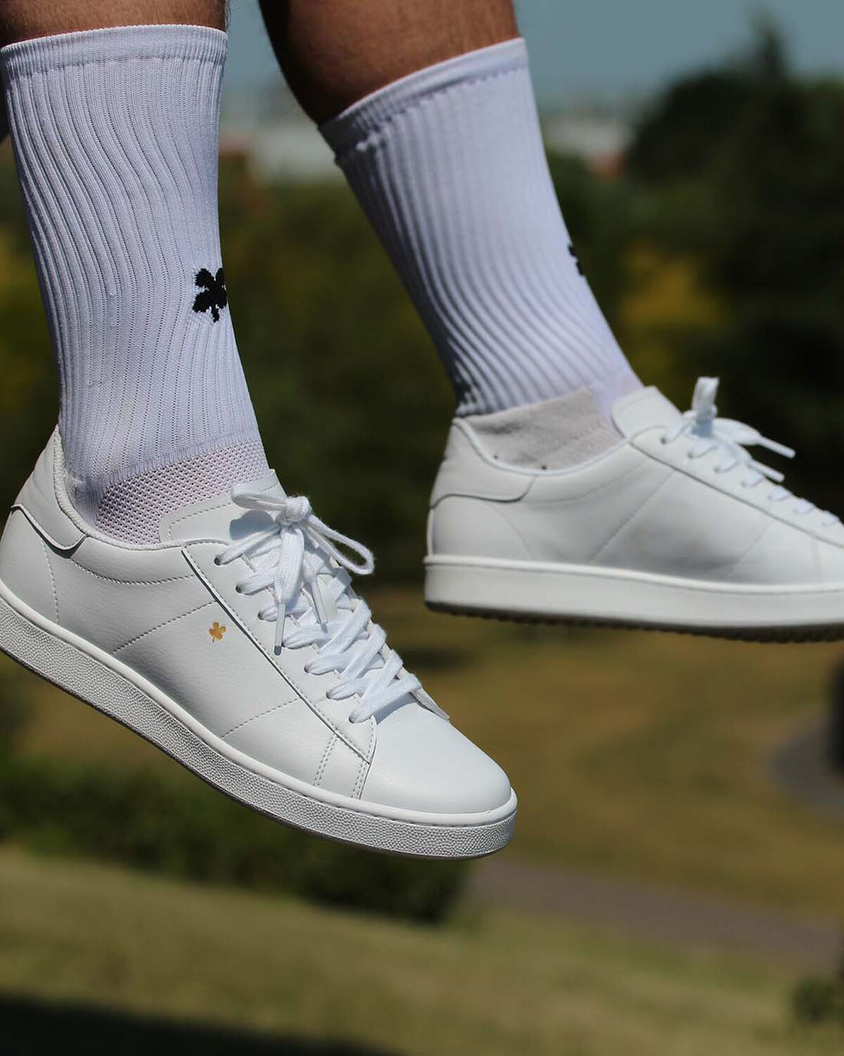 Adrien - White/White - Sportleather, White/White, hi-res