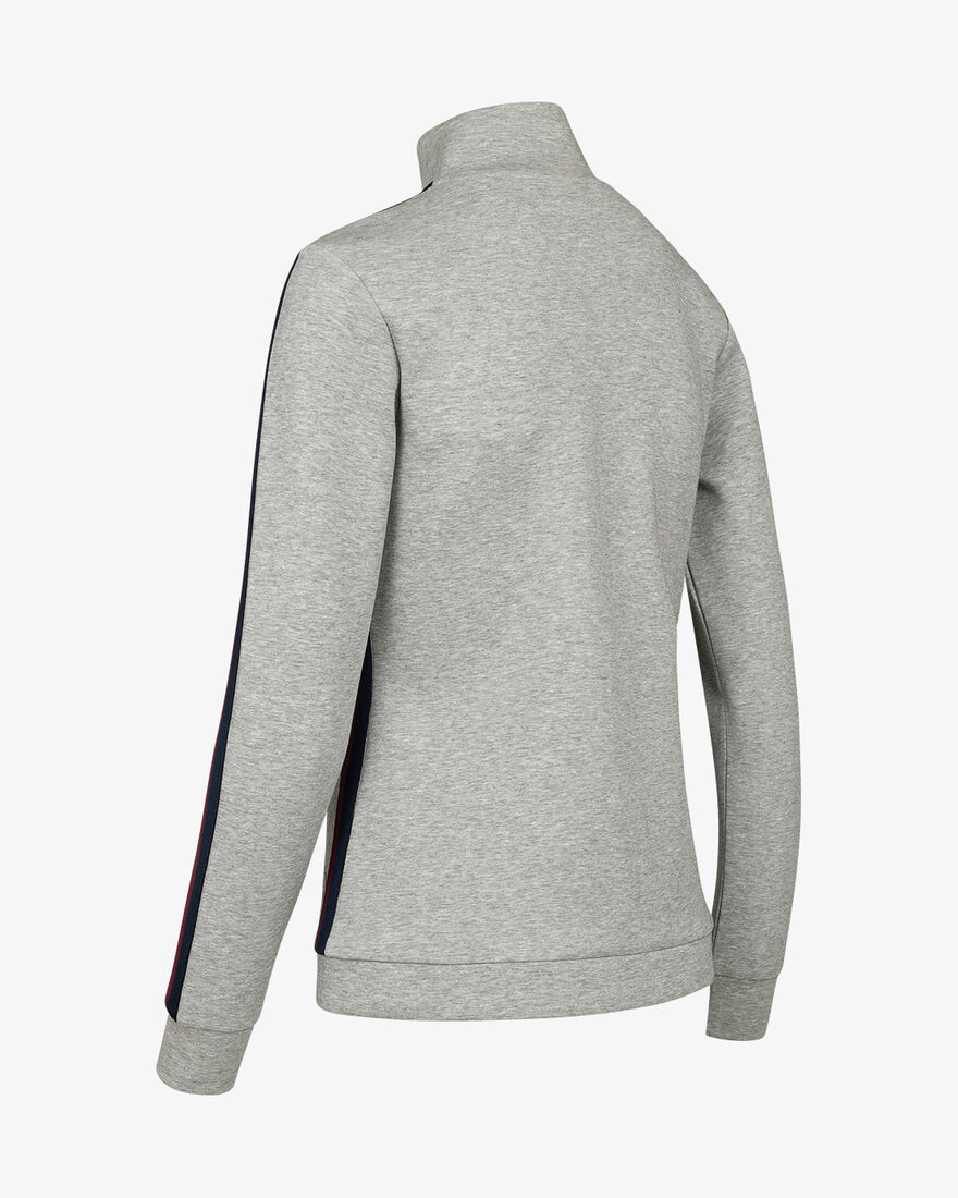 Tennis Tweener Full Zip Jacket, Heather grey, hi-res